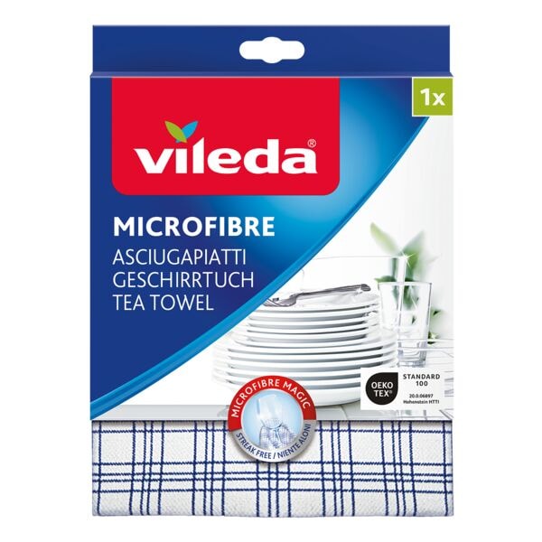 Vileda Geschirrtuch »Microfibre« 40x55 cm weiß, 40 cm Image
