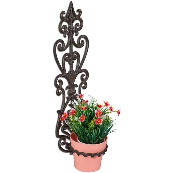 relaxdays Wand-Blumenhalter antik Image