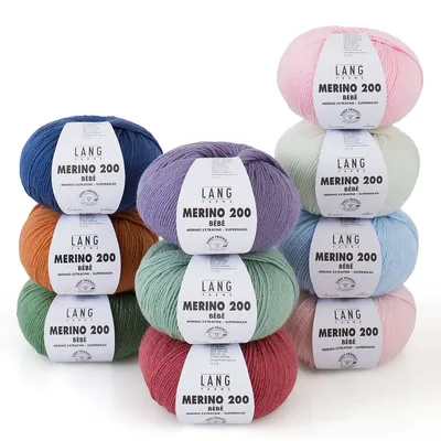Lang Yarns Wolle Merino 200 Bébé Image
