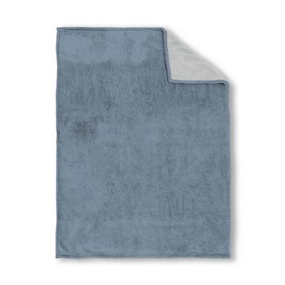biberna Sherpa Wohndecke taubenblau, 150x200 cm Image