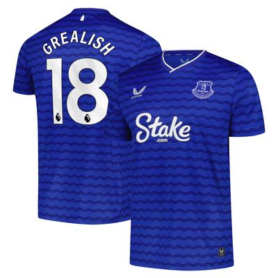 Everton Castore Heimtrikot 2025-26 mit Aufdruck Grealish 18 Image
