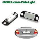 2PCS LED Numero di Licenza Auto Luce Targa Auto Posteriore LED SMD Numero di Licenza Luce Della Lampada per Ford Focus 2 MK2 2003-2008 C-MAX