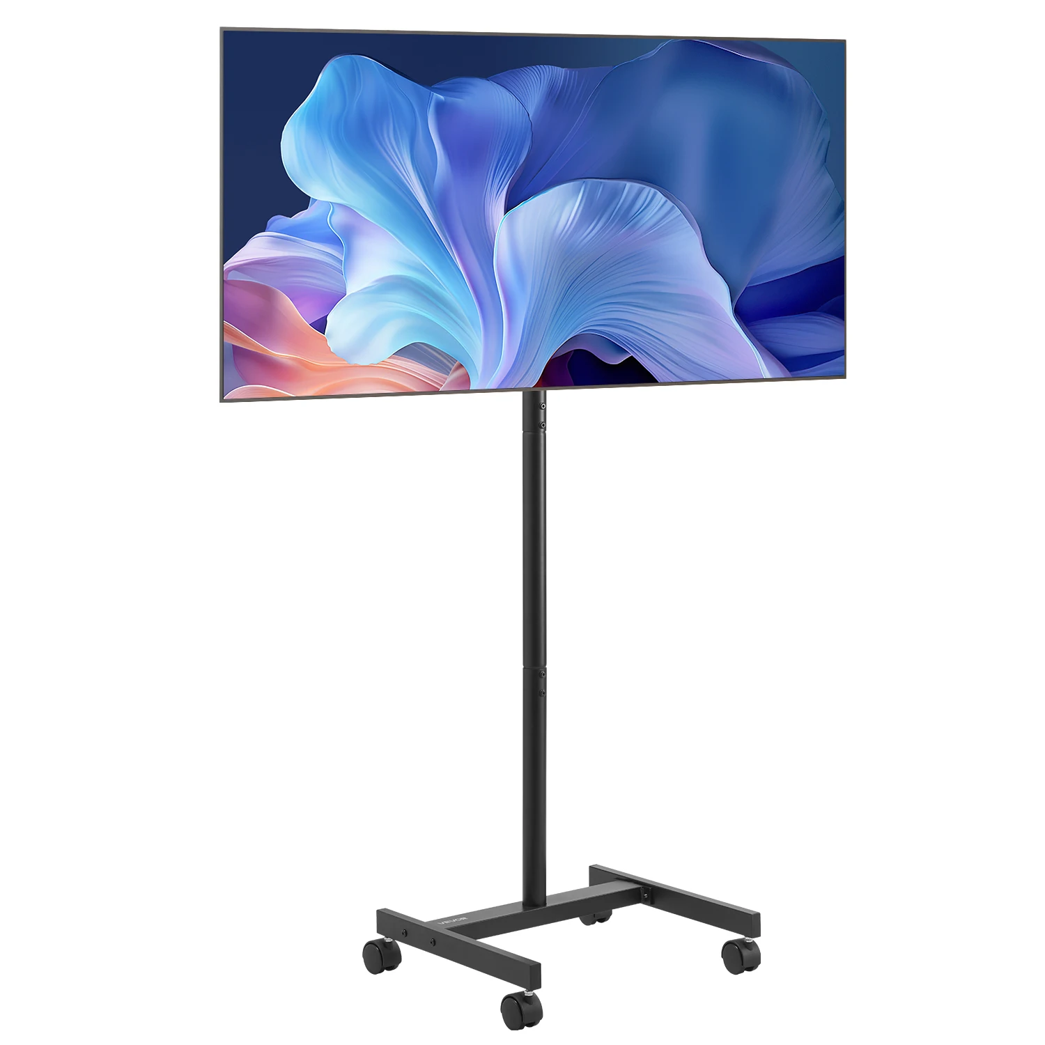 SucceBuy Meuble TV roulant Meuble TV mobile pour différentes tailles TV Meuble TV portable avec roulettes pour salon chambre bureau