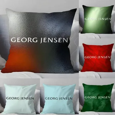 Fashion G-Georg Jensen Kissenbezug, weich, hautfreundlich und bequem, mit verstecktem Reißverschluss Image
