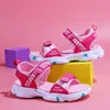 Sommer Marke Nicht-slip Strand Schuhe Kinder Sandalen Mädchen Casual Schuhe Kinder Blumen Prinzessin Flache Schuhe Größe 29-38