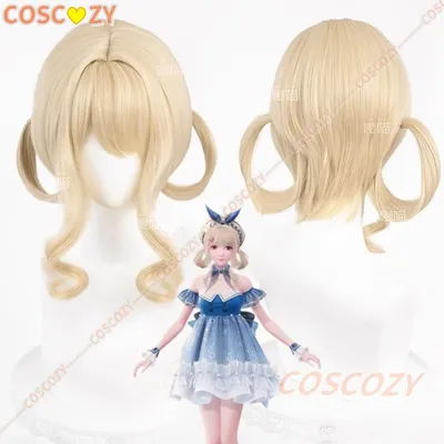 Collab-Serie: Game Infinity Nikki Bubbly Voyage Cosplay-Perücke, Halloween-Cosplay-Perücken für Frauen und Mädchen Image