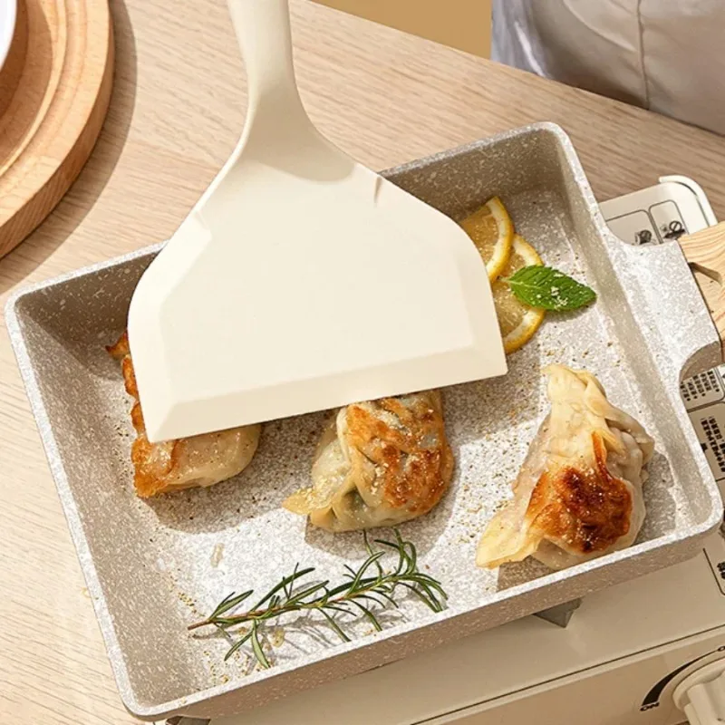Spatel Silikon Schaufel Haushalt Antihaft-Pfanne Rühren Braten Lebensmittelqualität Hochtemperaturbeständiger Spiegelei-Spatel Image