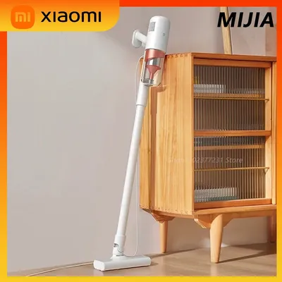 Neuer Xiaomi Mijia kabelgebundener Staubsauger, 16 kPa, starker Zyklon, 5-fach-Saugtiefenfilterung, Handheld-Sweep-Reinigung, neues Zuhause Image