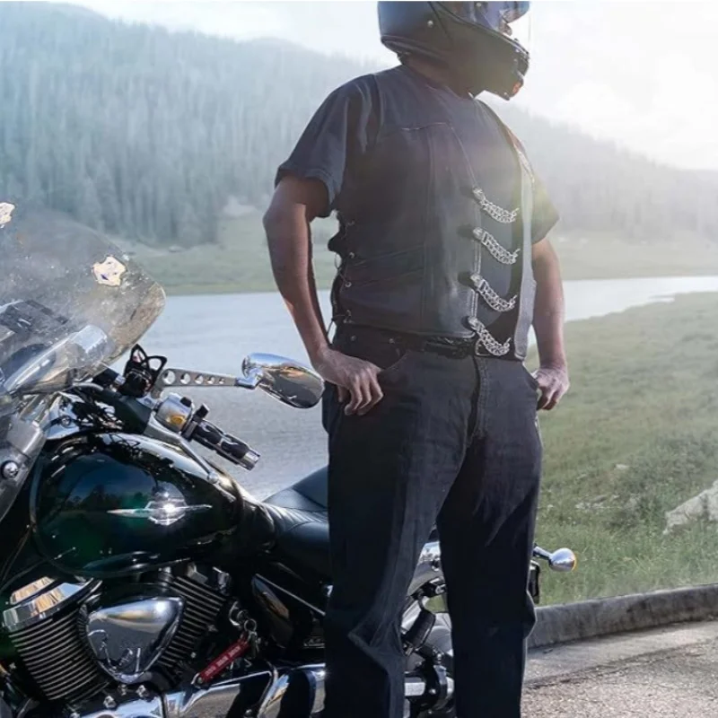 Für Motorrad-Reitweste, Weste-Schnalle, Weste-Verlängerungskette, Hip-Hop-Weste, Bekleidungszubehör aus Legierung Image