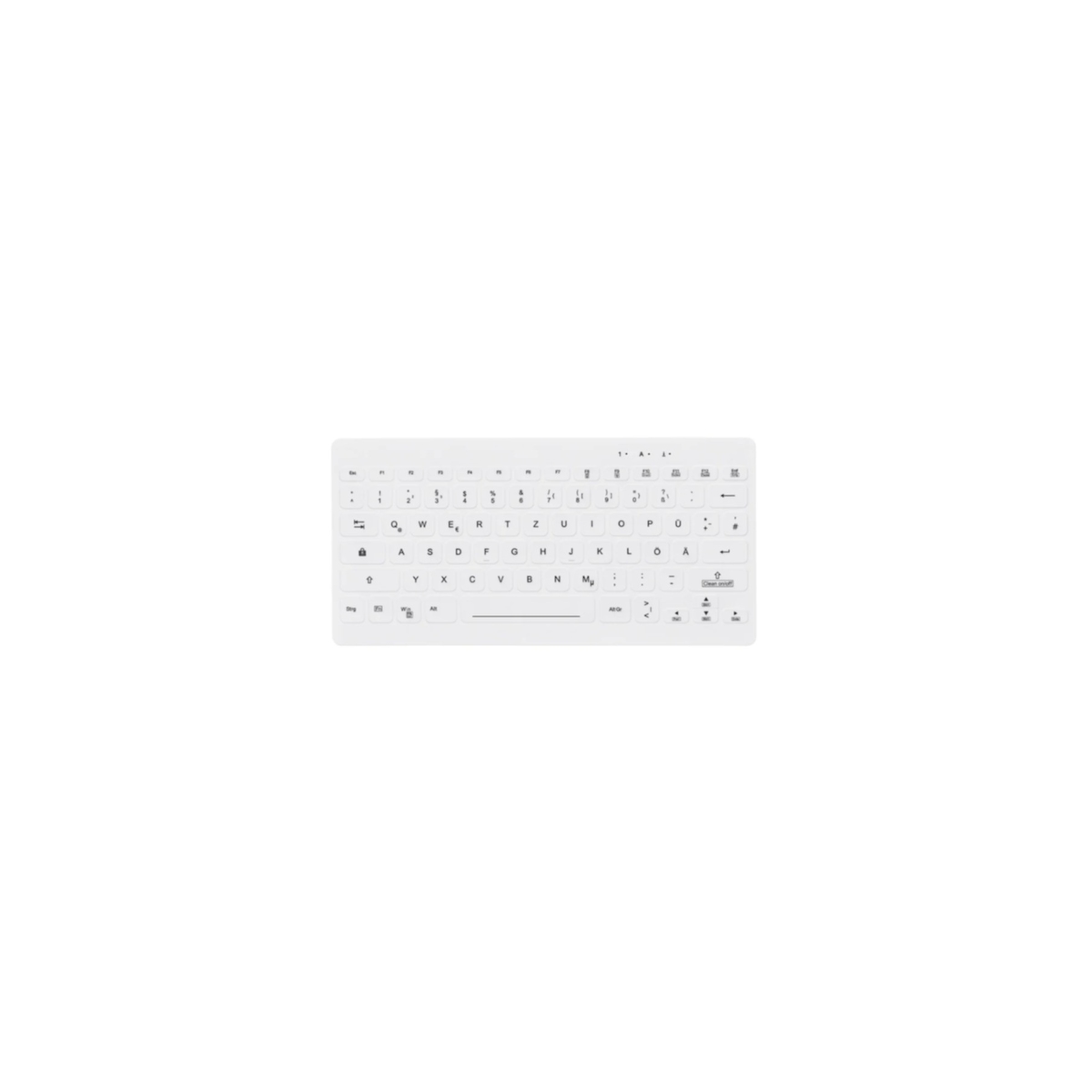 Keyboard Cherry Medical ACTIVE KEY AK-C4112 wired white (AK-C4112F-U1-W/GE) Image