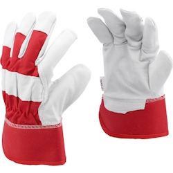 Arbeitshandschuhe, glattes Ziegenleder Gr. 9/L