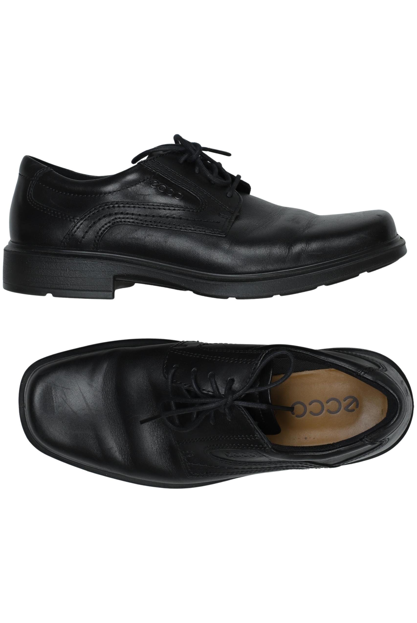 Ecco Herren Halbschuh, Gr. 41, schwarz, Leder Image