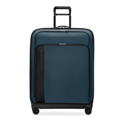 Briggs & Riley Large Expandable Spinner Checked Bag - Ocean