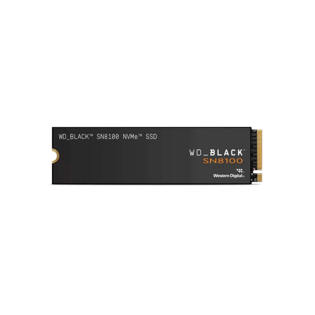 Sandisk SSD WD Black 2TB SN8100 NVME M.2 PCI Express WDS200T1X0M PCIe 5.0 x4 Image