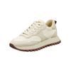 Sneaker GANT "Gant Sneaker Lederimitat/Textil", Damen, Gr. 41, beige, Lederimitat, Textil, casual, Schuhe