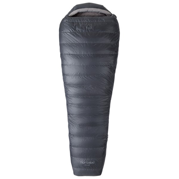 Nordisk - Nansen -5° Mummy Sleeping Bag - Daunenschlafsack Gr M - bis 175 cm Zip: Left Grau