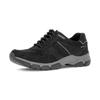 Sneaker PIUS GABOR, Herren, Gr. 9,5 (44), schwarz, Nubukleder, Mesh, sportlich, Schuhe, Schnürschuh, Outdoorschuh, Freizeitschuh mit GORE-TEX, Weite G