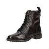 Schnürstiefelette BAGATT "BAGATT Stiefelette Leder", Damen, Gr. 39, braun (dunkelbraun), Leder, casual, Schuhe