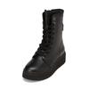 Stiefelette MARC O'POLO "mit Innenzipper", Damen, Gr. 38, schwarz, Obermaterial: 100% Leder (Rind), unifarben, Schuhe