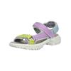 Sandale IMAC "Imac Sandalen Textil", Kinder, Gr. 40, grau, lila, Textil, casual, Schuhe