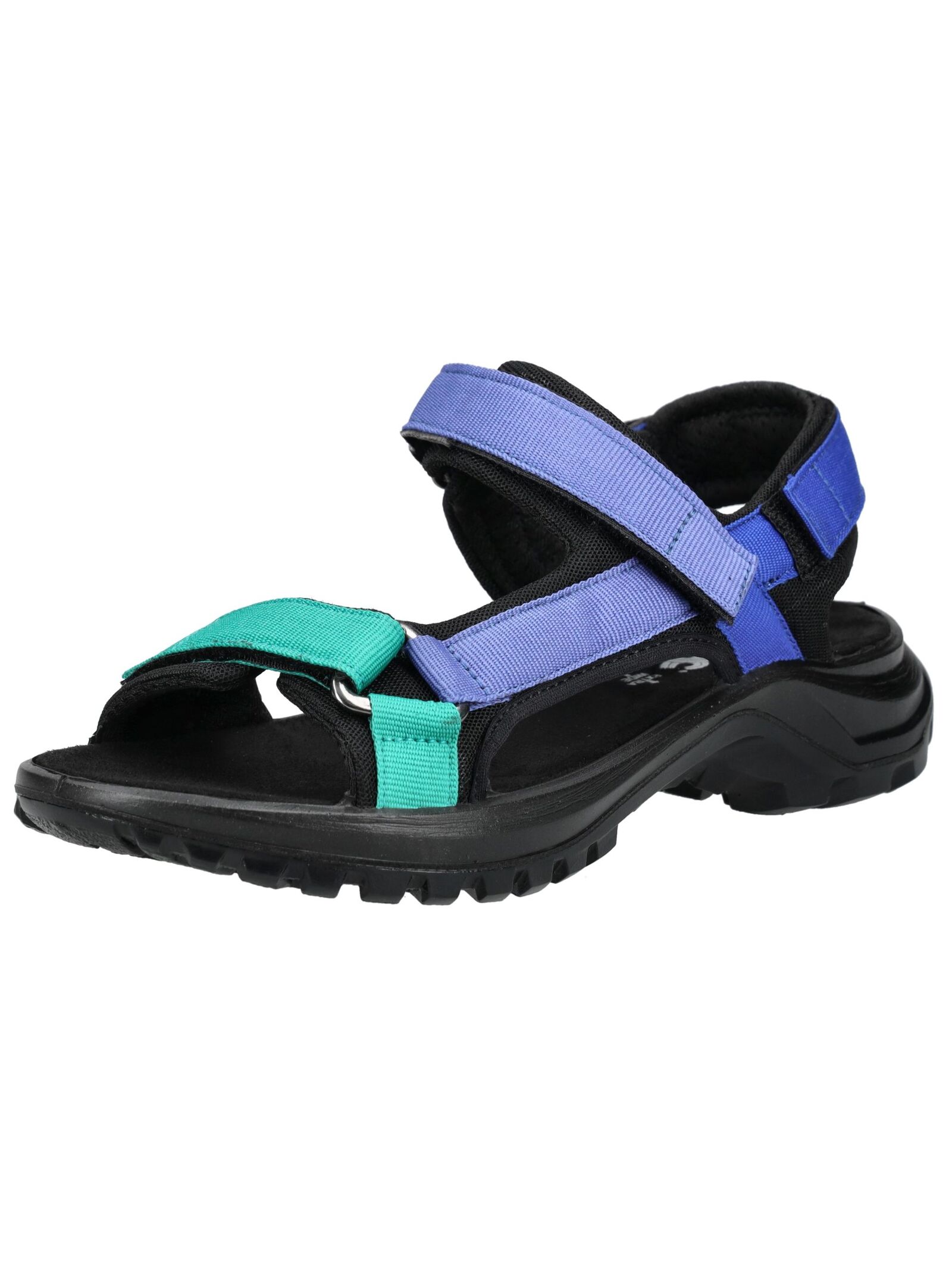 Sandale IMAC "Imac Sandalen Textil", Kinder, Gr. 39, schwarz (schwarz multi), Textil, Casual, Schuhe