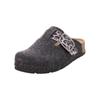 Hausschuh ROHDE "Rohde Hausschuhe Filz", Damen, Gr. 37, grau (dunkelgrau), Filz, casual, Schuhe