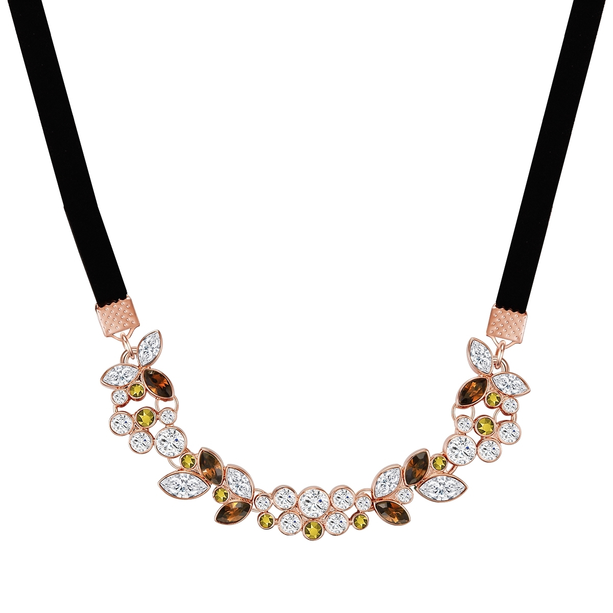 Lulu & Jane Womens Luluandjane Female Metal (alloy) Necklace - Rose Gold - One Size | Lulu & Jane Sale | Discount Designer Brands