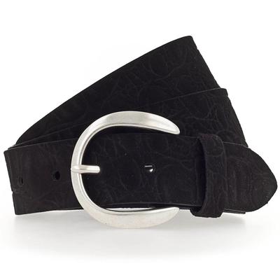 Vanzetti Gürtel Leder 85 cm Schwarz Damen Image