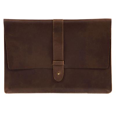 Buckle & Seam Aspen Laptophülle Leder 20,5 cm brown Braun Herren Image