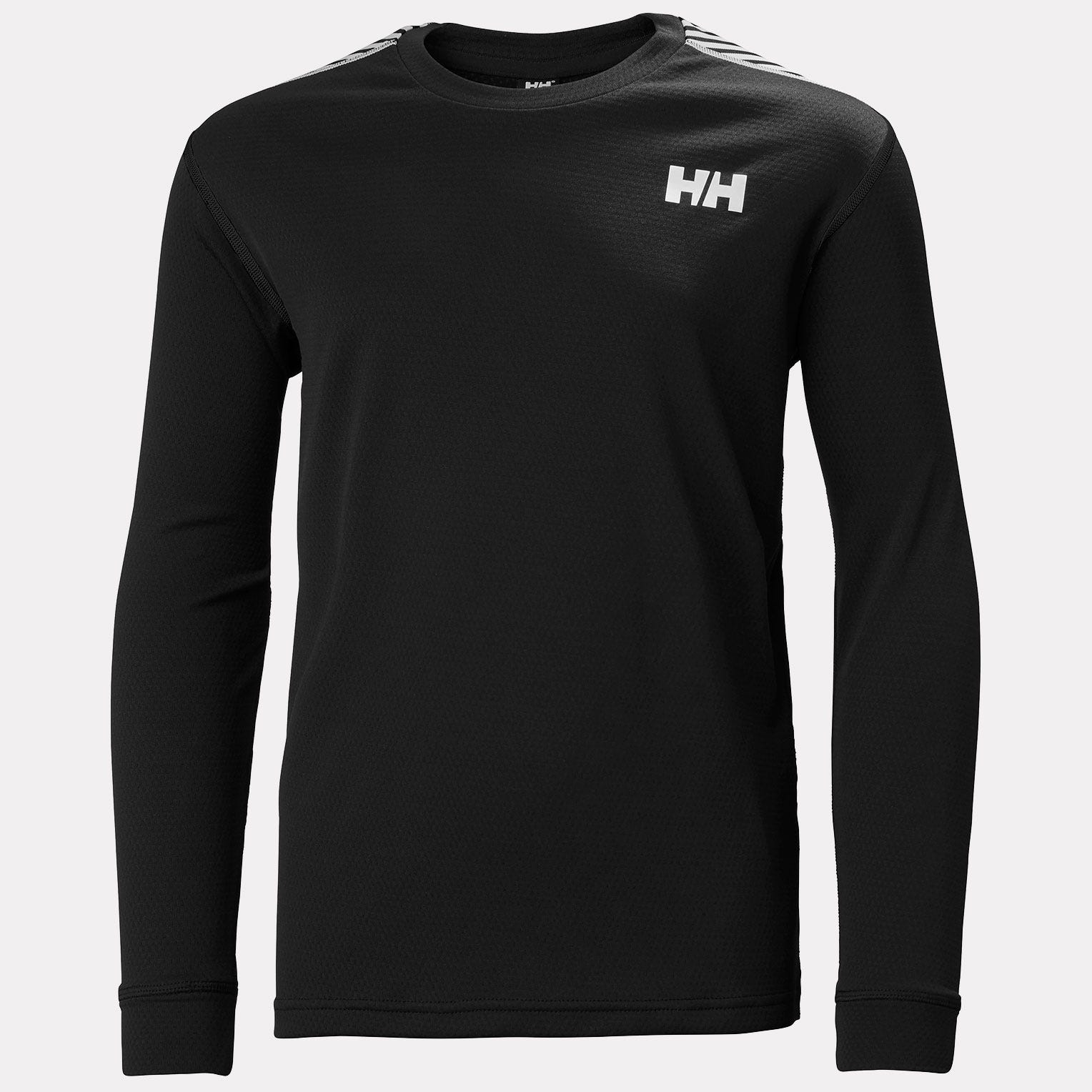 Helly Hansen Juniors' HH Lifa® Active Stripe Crew Base Layer 140 Image