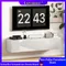 Meubles TV suspendus Lazyspace, table TV avec meuble de rangement Centre de divertissement pour le salon, console TV moderne, meuble TV