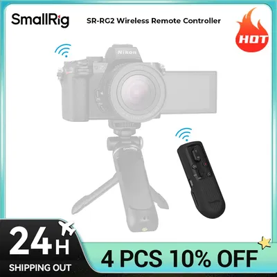 SmallRig SR-RG2 Wireless Remote Controller for Nikon for Canon for Sony Camera Remote Control USB-C Charge Last 40h 5207