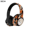 Sooyn Choice For Audio portatile cuffie bluetooth con cancellazione del rumore impermeabile Tempo di utilizzo 16 ore Nero Arancione AKZ-36 LZ-23