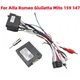 Adattatore per cablaggio auto a 16 pin Canbus Box Decoder Cavo di alimentazione radio Android per Alfa Romeo Giulietta Mito 159 147