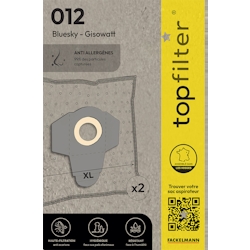 Top Filter 2er-Set Bluesky und Gisowatt TopFilter Premium Staubsaugerbeutel Image