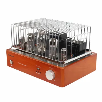 Oldchen 6CA7 Vakuumröhrenverstärker HiFi Audio Bluetooth Verlustfreier Verstärker mit fünf elektronischen Röhren für PSVANE Image