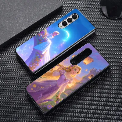 Harte Handyhülle für Samsung Galaxy ZFold 6 Z Fold 7 6 5 4 3 ZFold 7 ZFold 4 ZFold 3 ZFold 5 Disney S Dream Princess