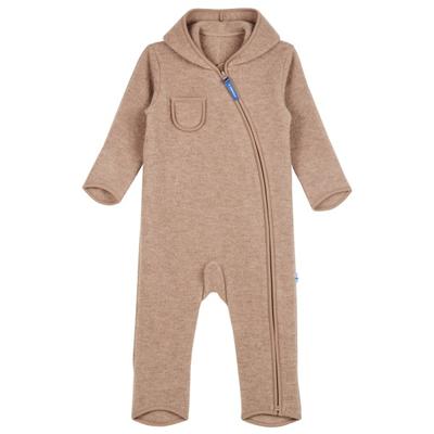 Finkid - Kid's Puku Wool - Overall Gr 60/70 braun