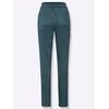 Cordhose CASUAL LOOKS, Damen, Gr. 19, Kurzgrößen, blau (petrol), 100% Polyester, unifarben, Hosen
