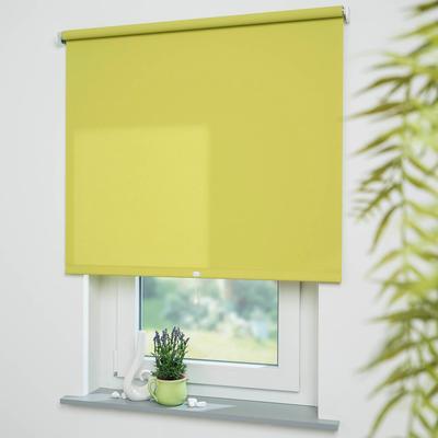 Springrollo LIEDECO "Uni" Gr. 9, grün, B:152cm H:180cm, Polyester, Metall, Rollos, lichtdurchlässig Image