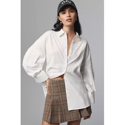 Maeve Oversized Buttondown Shirt