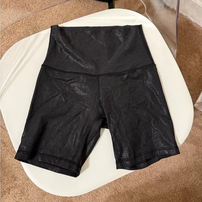Lululemon Athletica Shorts | Black Women's High-Waisted Lulu Shorts | Color: Black | Size: 2
