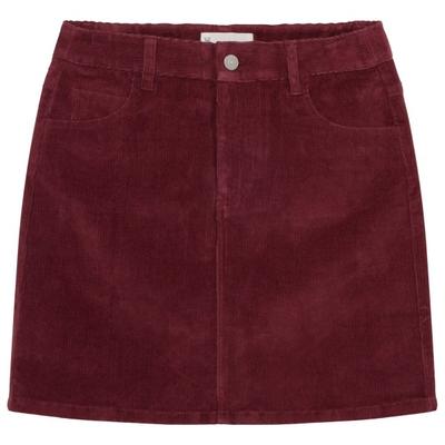 KnowledgeCotton Apparel - Women's 14 Wales Corduroy Skirt - Rock Gr 27 rot Image