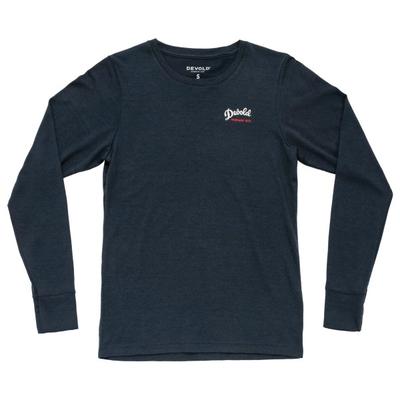 Devold - Women's Classic Script L/S - Merinoshirt Gr XL blau Image