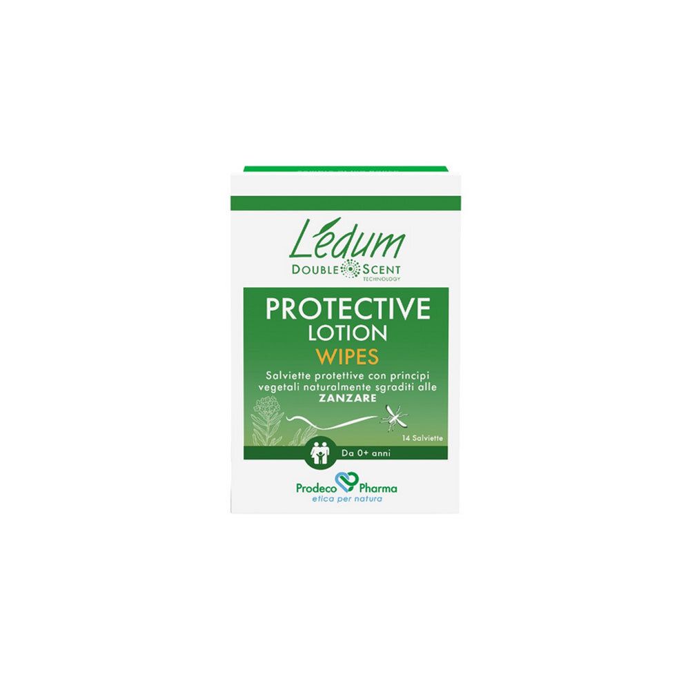 Ledum Protective Lotion Wipes Salviette Protettive 1 pz