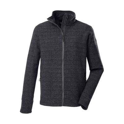 Fleecejacke "GW 42 MN FLC JCKT", Herren, Gr. XXL, blau (navy), Oberstoff: 100% Polyester, G.I.G.A. DX BY KILLTEC, sportlich, Jacken, G.I.G.A. DX Fleecejacke: Melange Optik, Zipper-Taschen, Kinnschutz Image