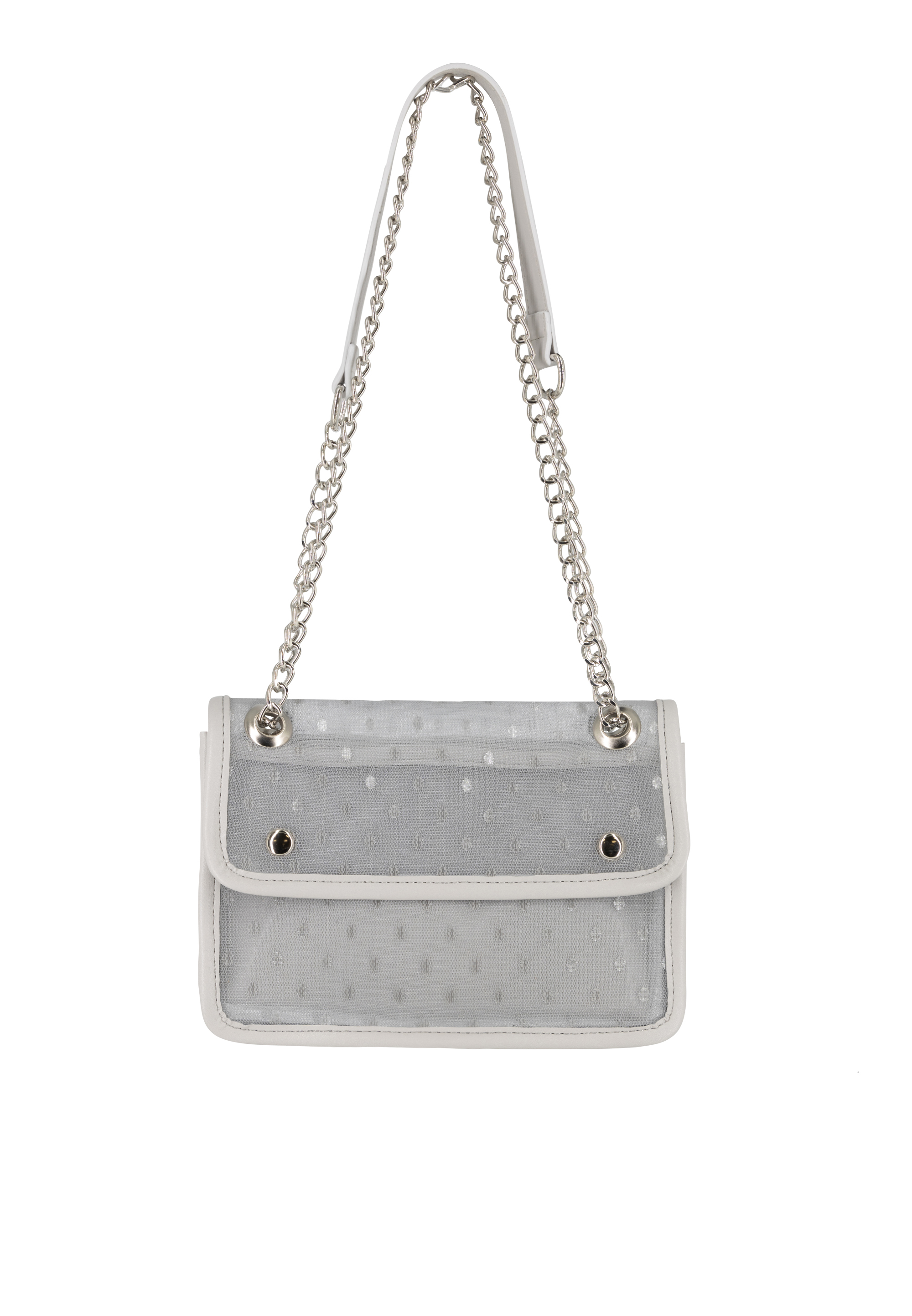 Mymo Umhängetasche Damen Silber Image