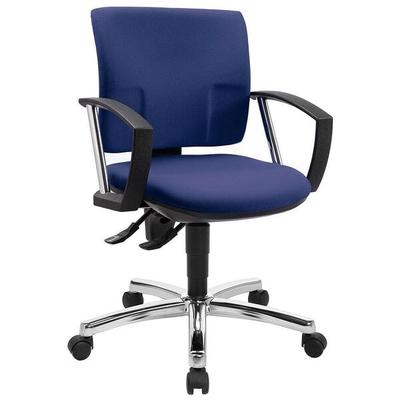 Topstar Bürostuhl »Pro 30 chrom« blau, 46 cm Image