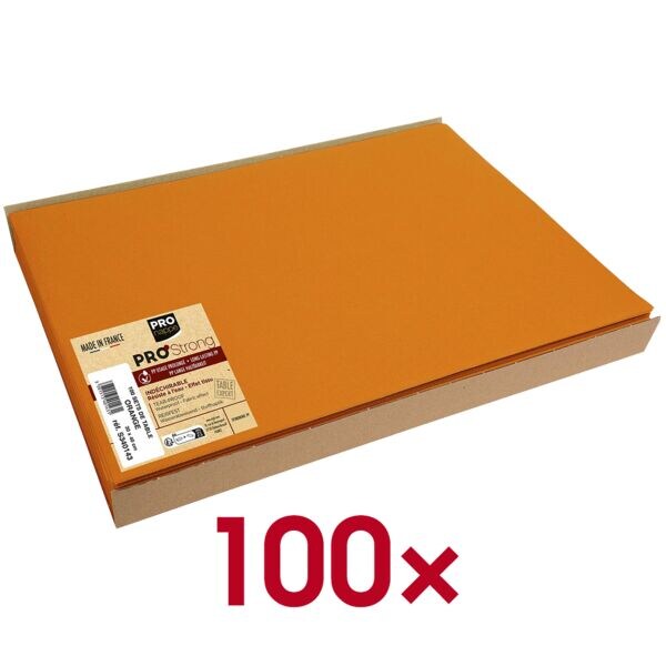 PROnappe Platzsets 100 Stück orange, 40x30 cm Image