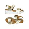 Inuovo Damen Sandale, Gr. 40, gold, kein Etikett